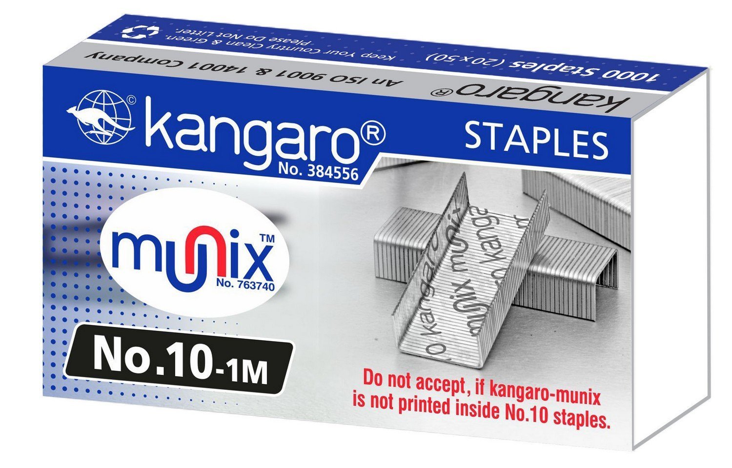 Kangaroo Stapler Pins No.-10